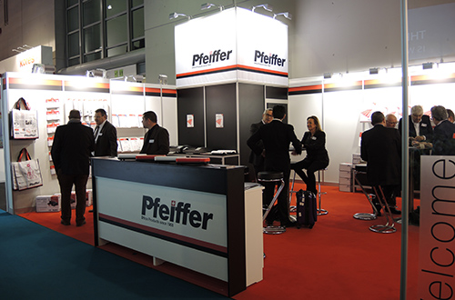 Pfeiffer stand at Paperworld Frankfurt 2016