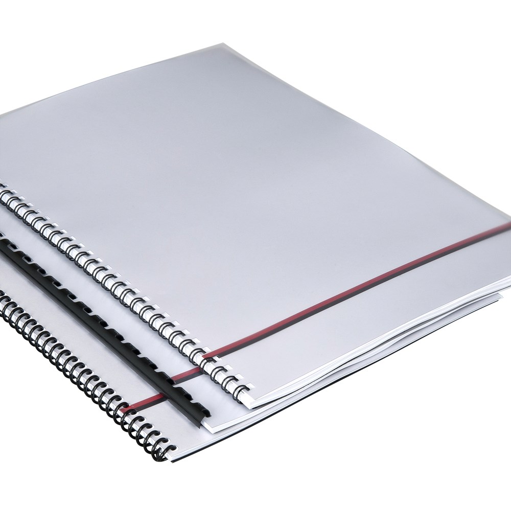 Frosted A4 Transparent PP Covers 200mic 100pcs by Pfeiffer