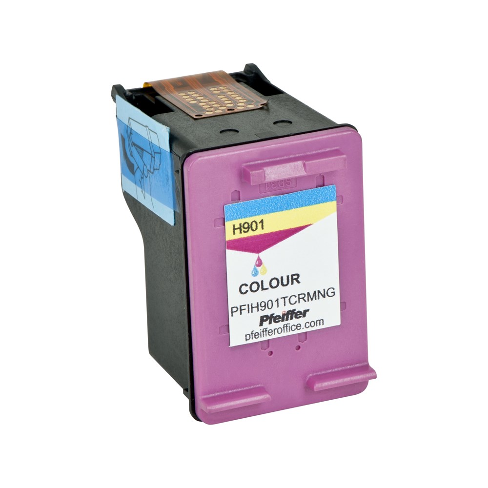Hp 901 Tri Color Ink Cartridge By Pfeiffer 1649